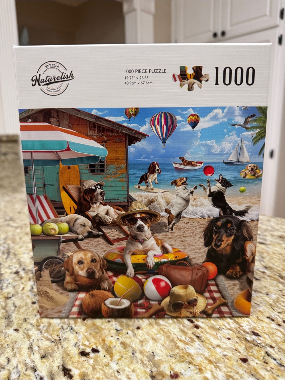 1000 Piece Beach Dogs